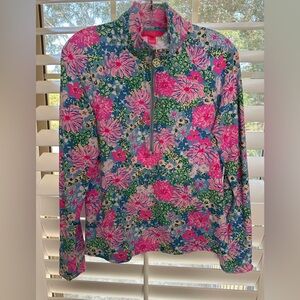 Lilly Pulitzer Melena Popover in Soiree All Day Print